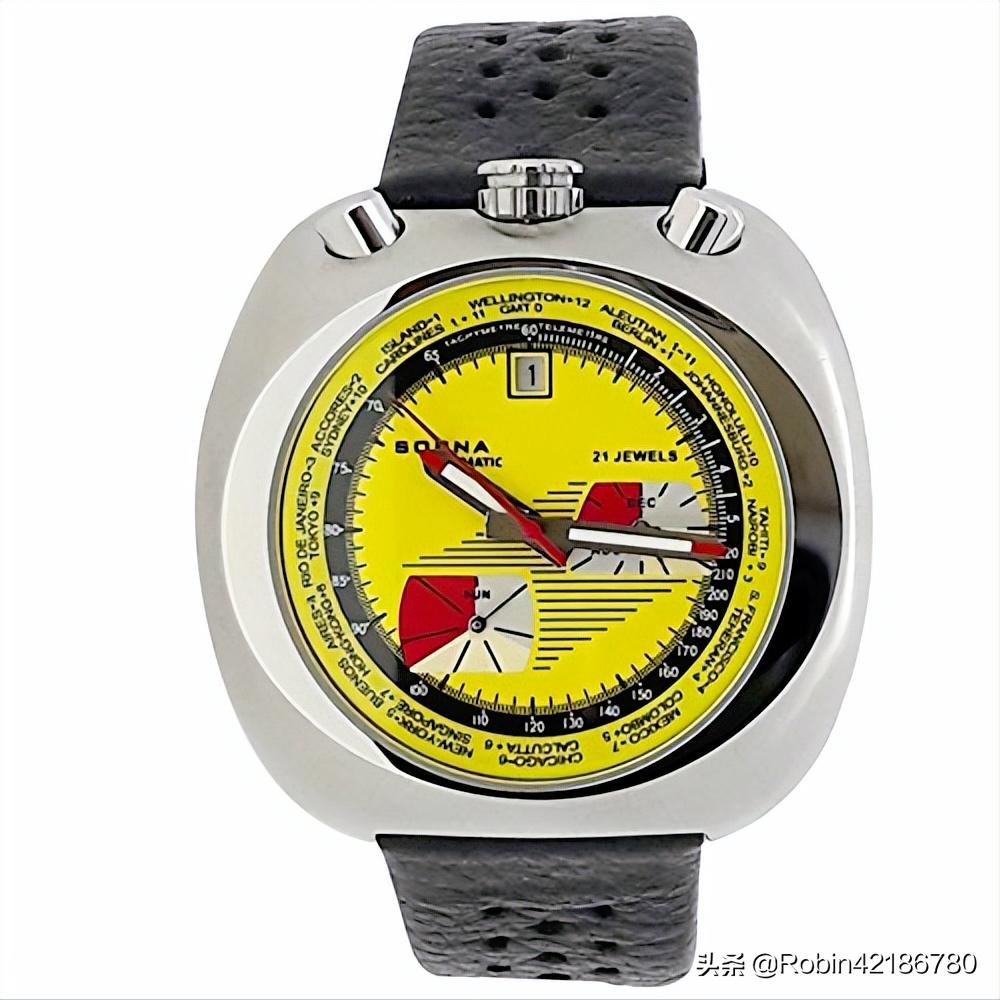 西铁城牛头计时手表,特别酷炫便宜的手表