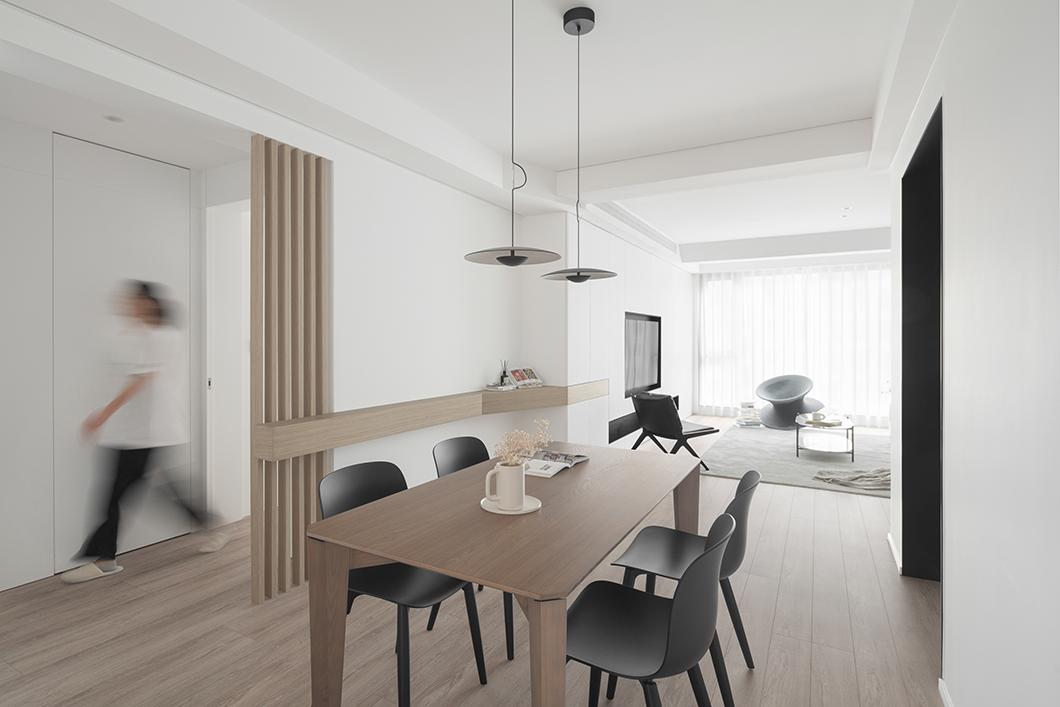 原木极简温暖风,极简原木风侘寂