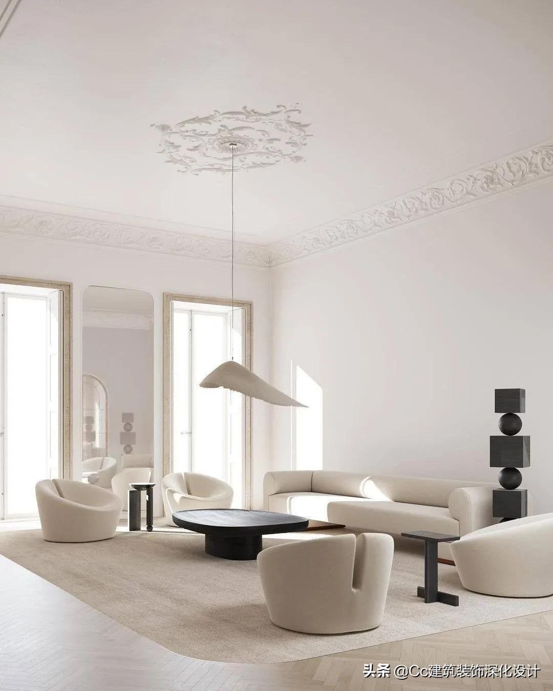 成品石膏线也很美,石膏线美缝的最佳方法