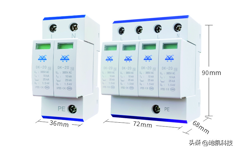电涌浪涌保护器规格,浪涌保护器过压保护器组合
