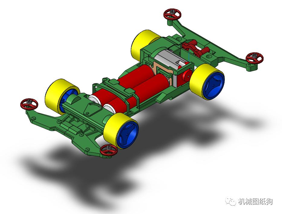 solidworks遥控车图纸 (solidworks玩具三轮车建模)