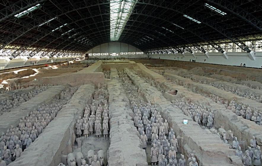 秦始皇兵马俑博物馆logo白底大图,秦始皇兵马俑第一视觉