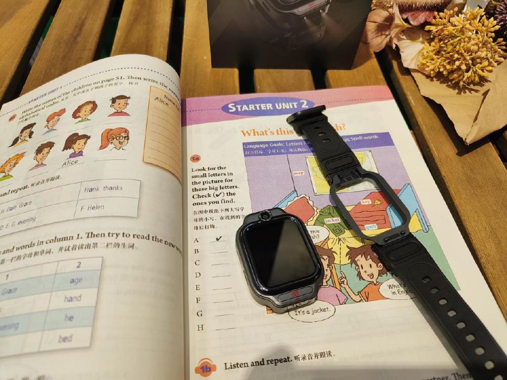 多功能带作业帮的电话手表,支持作业帮和快对的电话手表