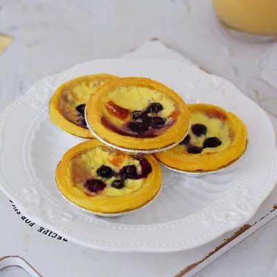 第一次做蛋挞给小孩们吃,亲手做了蛋挞给孩子们吃