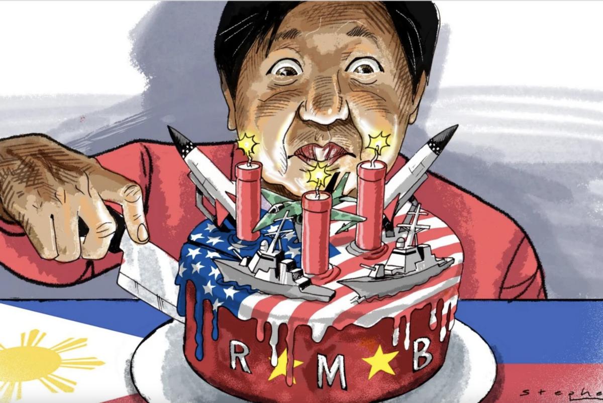 美对菲打包票，小马科斯两头下注，俄内部生乱，泽连斯基赌上国运