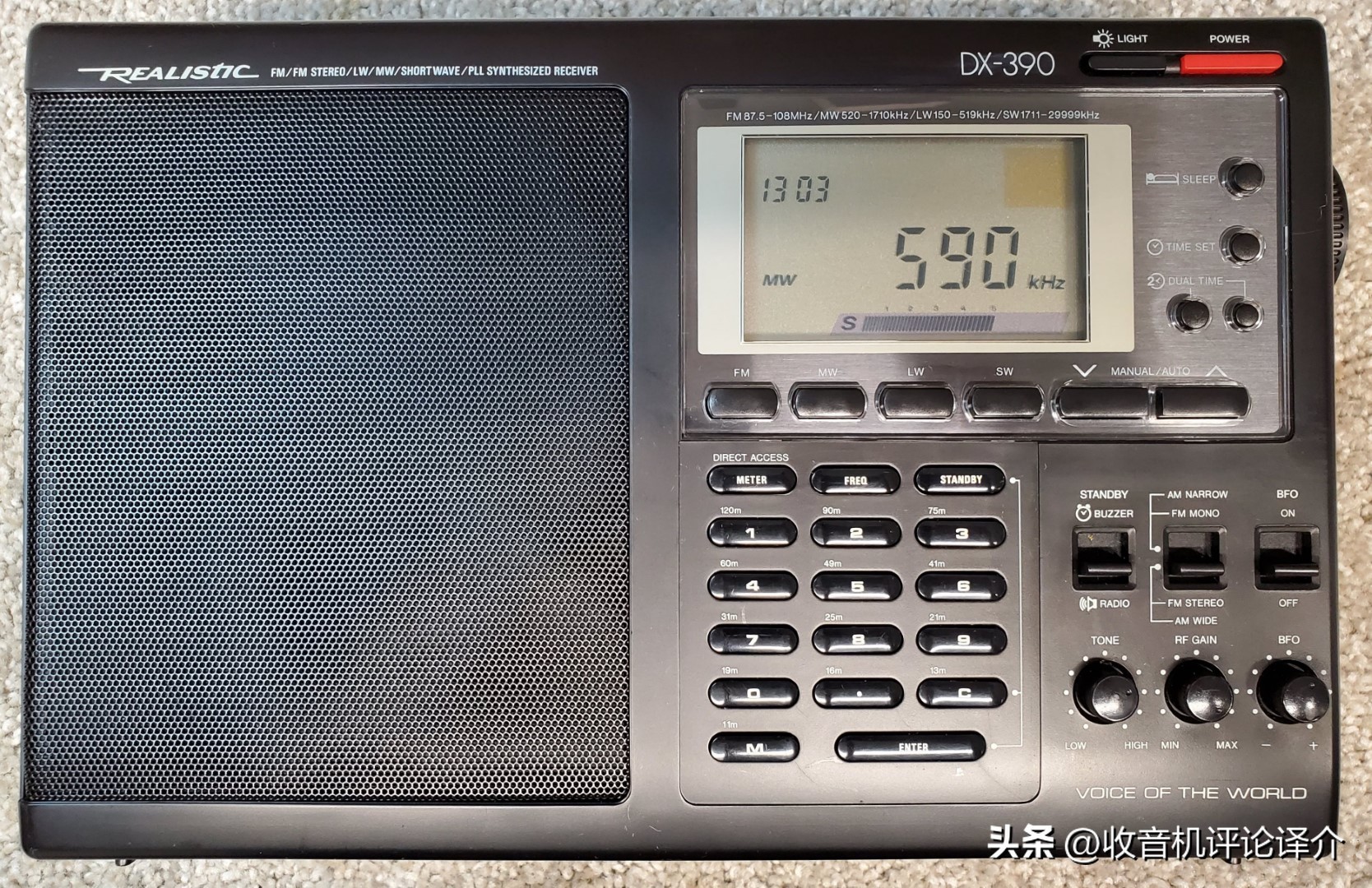 收音机中波性能,中波接收灵敏度最好的收音机