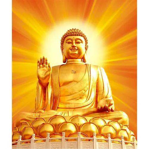 每一个信佛的人背后都有佛,心里装着佛歌