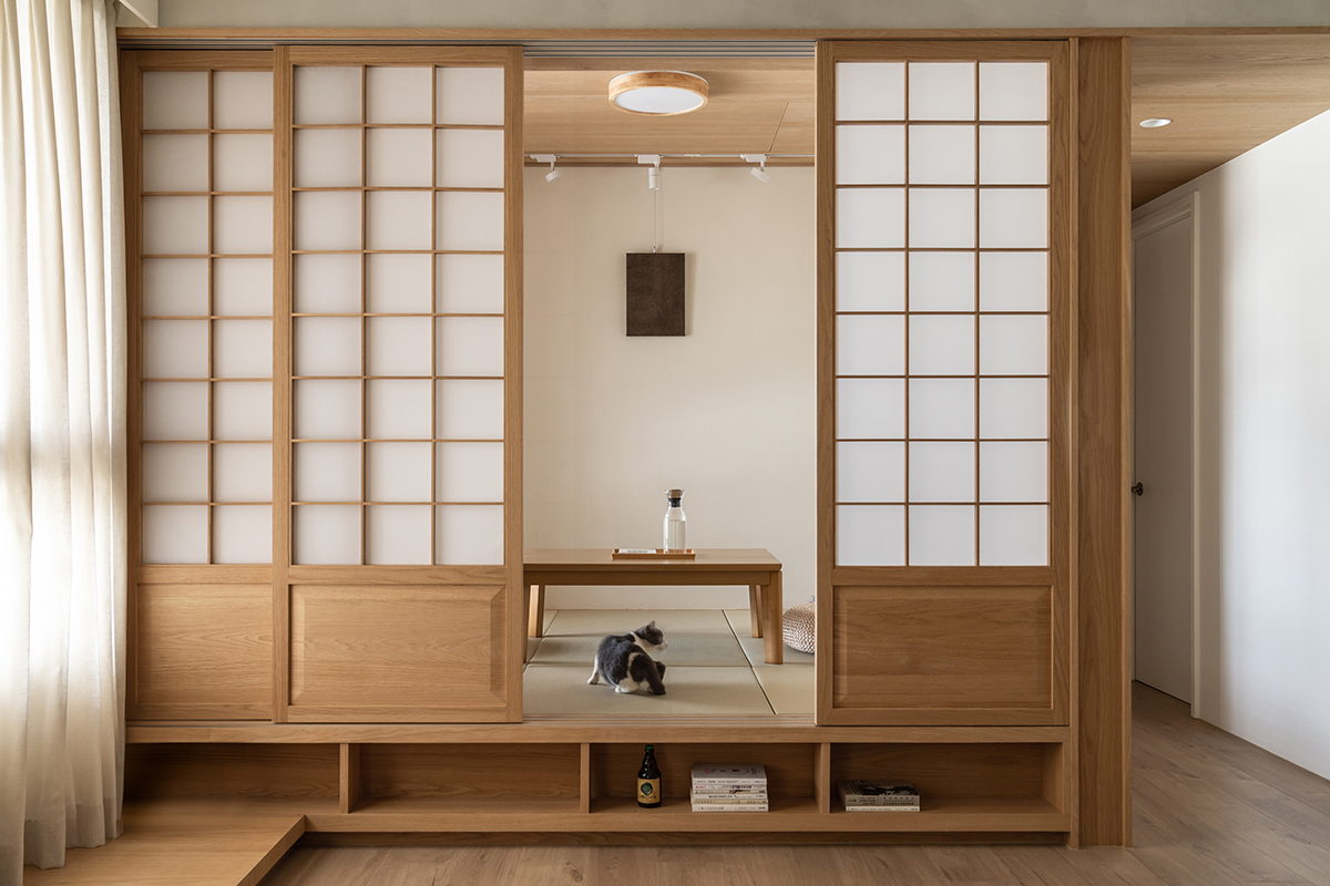 卧室日式吧台,108平方厨房客厅一体带吧台效果图