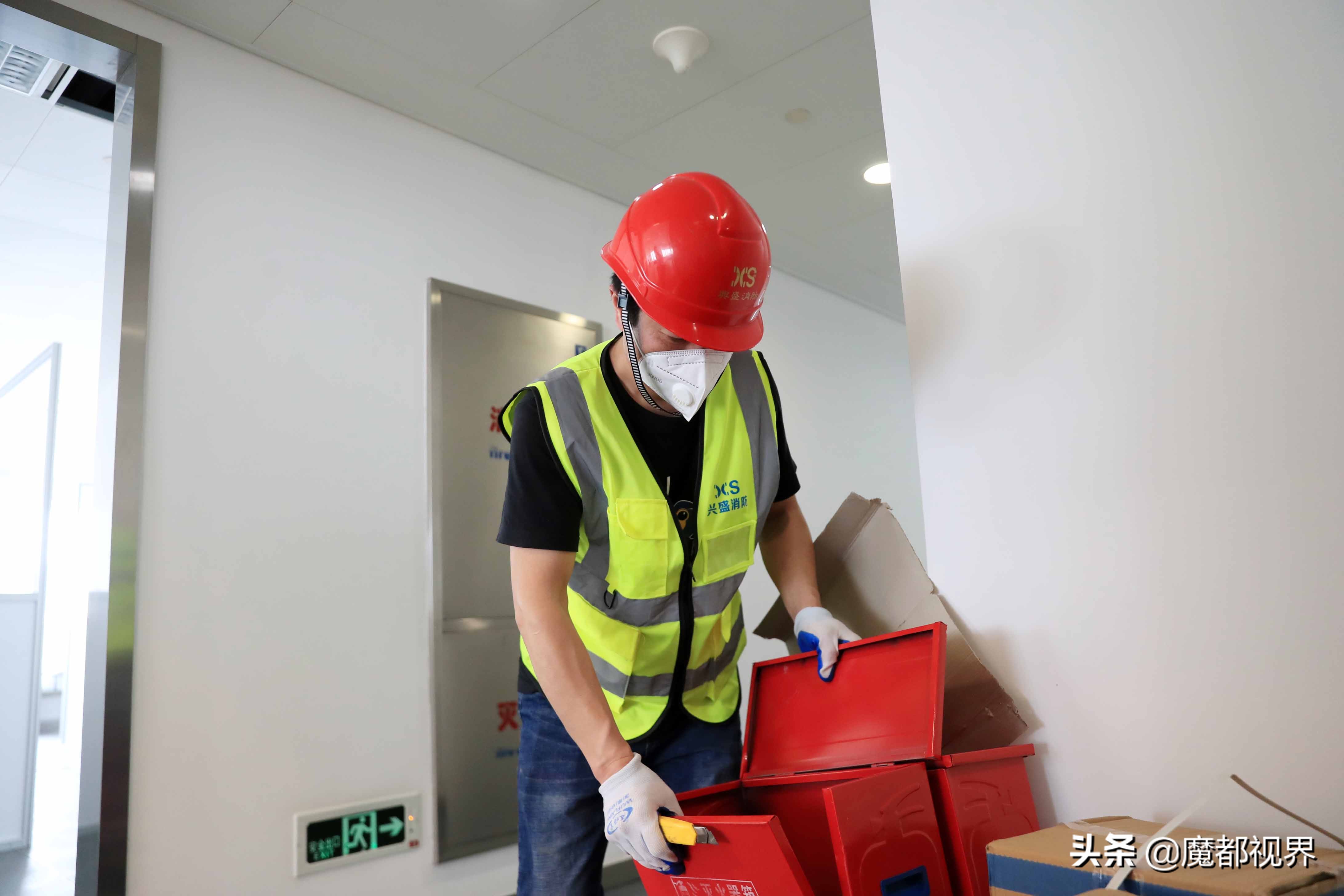 探营广州在建方舱医院,探营广州市在建方舱医院