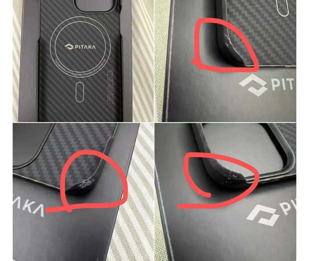 pitaka手机壳对比苹果原装壳,pitaka手机壳什么材质