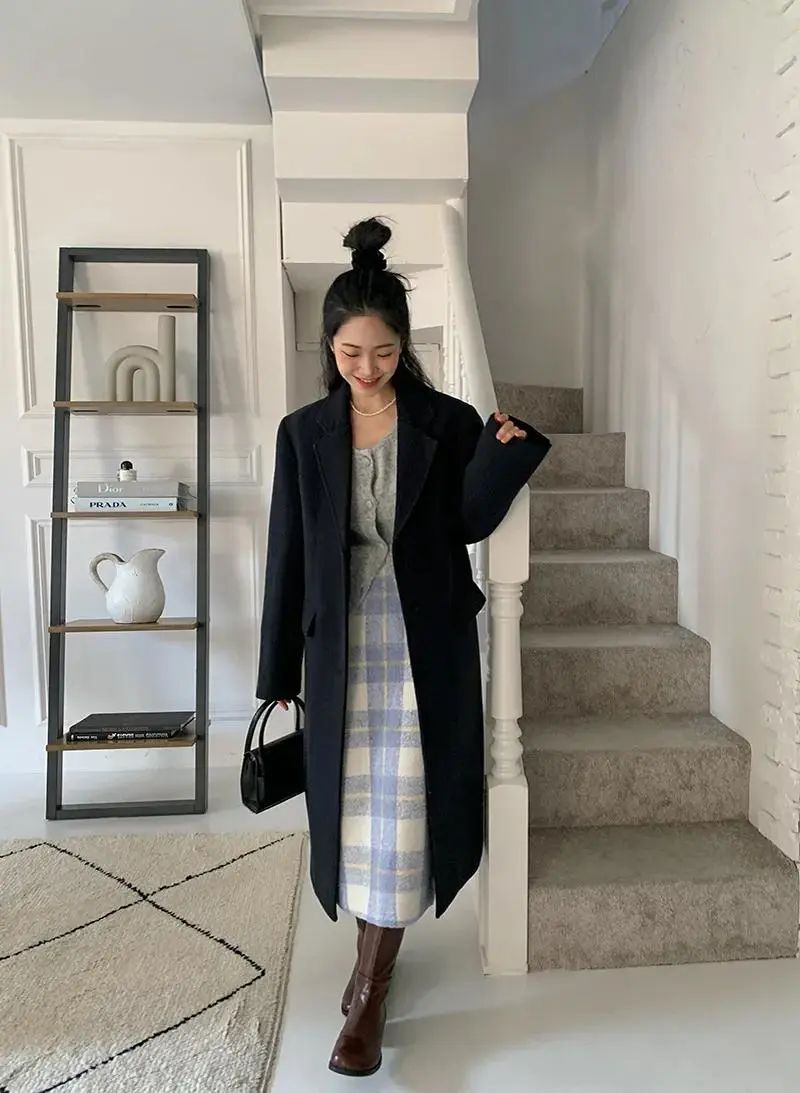 半裙秋冬款裙子,秋冬流行裙子2020