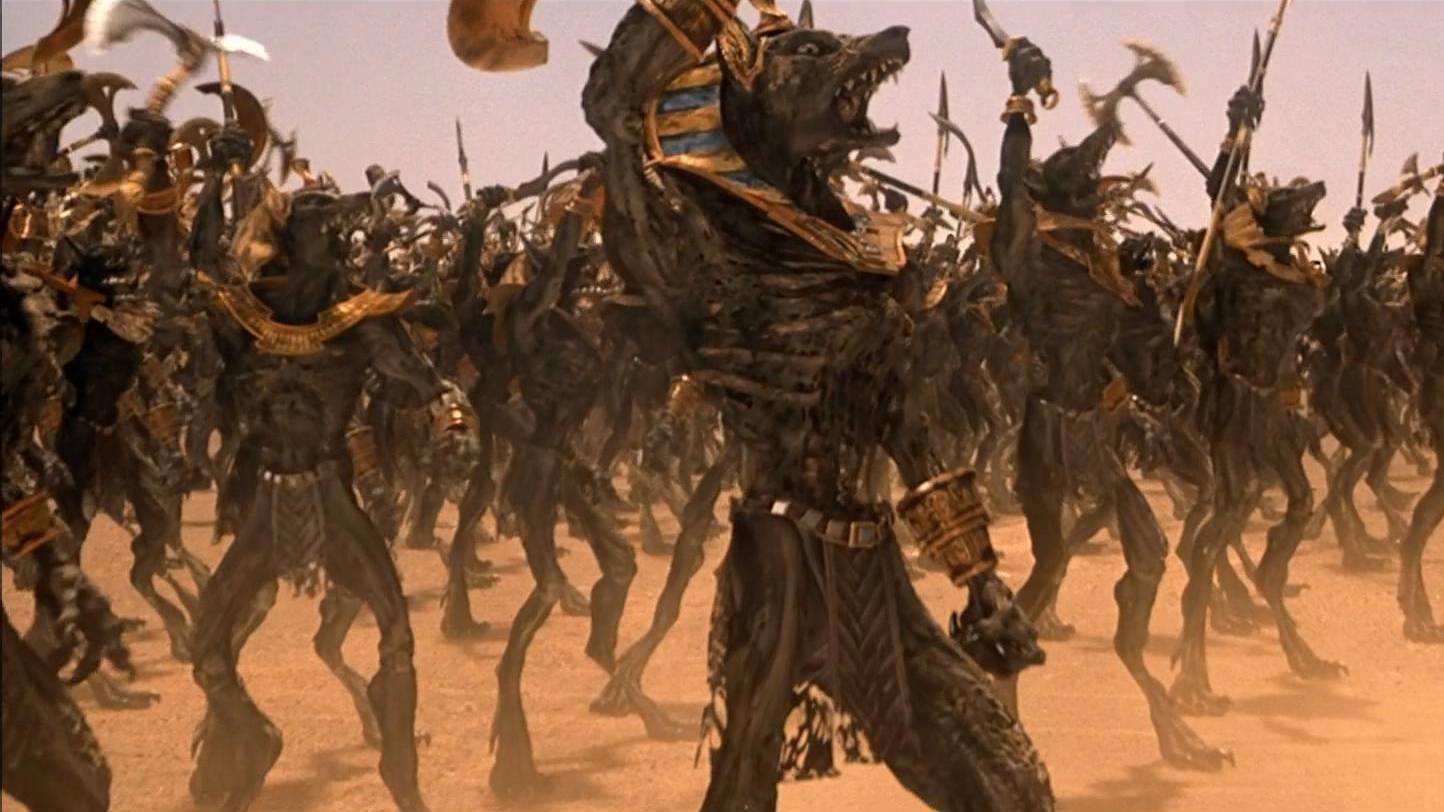 圣甲虫吃掉木乃伊,可怕的木乃伊圣甲虫