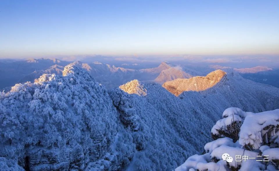 霜情雪意冰为天：四川光雾山记！