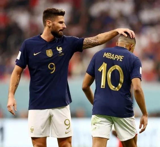 姆巴佩对战梅西欧冠,法国2-0胜摩洛哥队半决赛