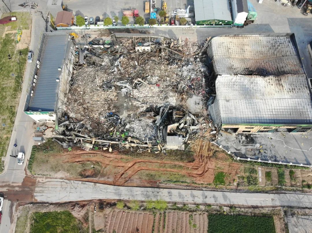 警惕！垃圾堆着火！义乌市一垃圾中转站发生火灾~