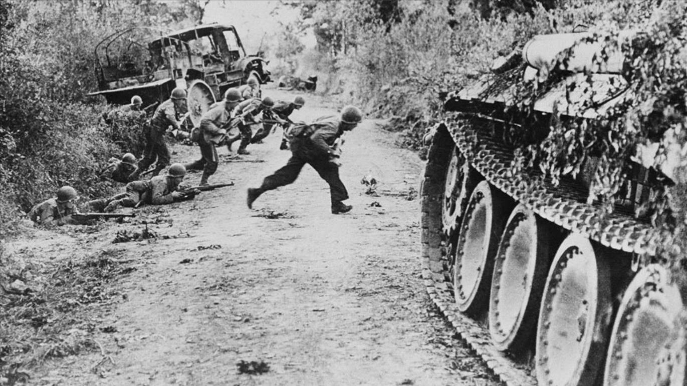 严谨的德军,德军没有足够的力量把盟军推下海