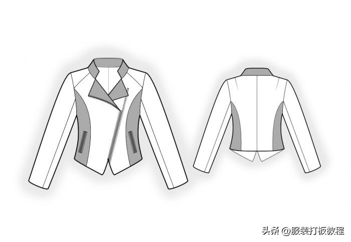 服装设计格子大衣款式图,服装设计风衣效果图