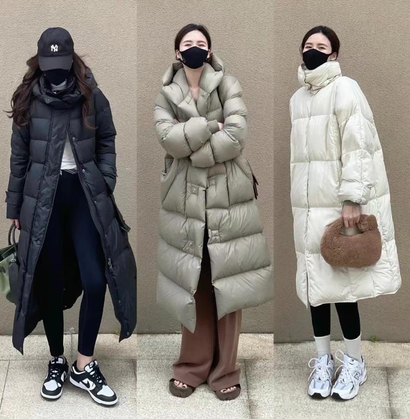 长款羽绒服搭配什么鞋子好看冬季,冬天穿长羽绒服搭配什么鞋好看