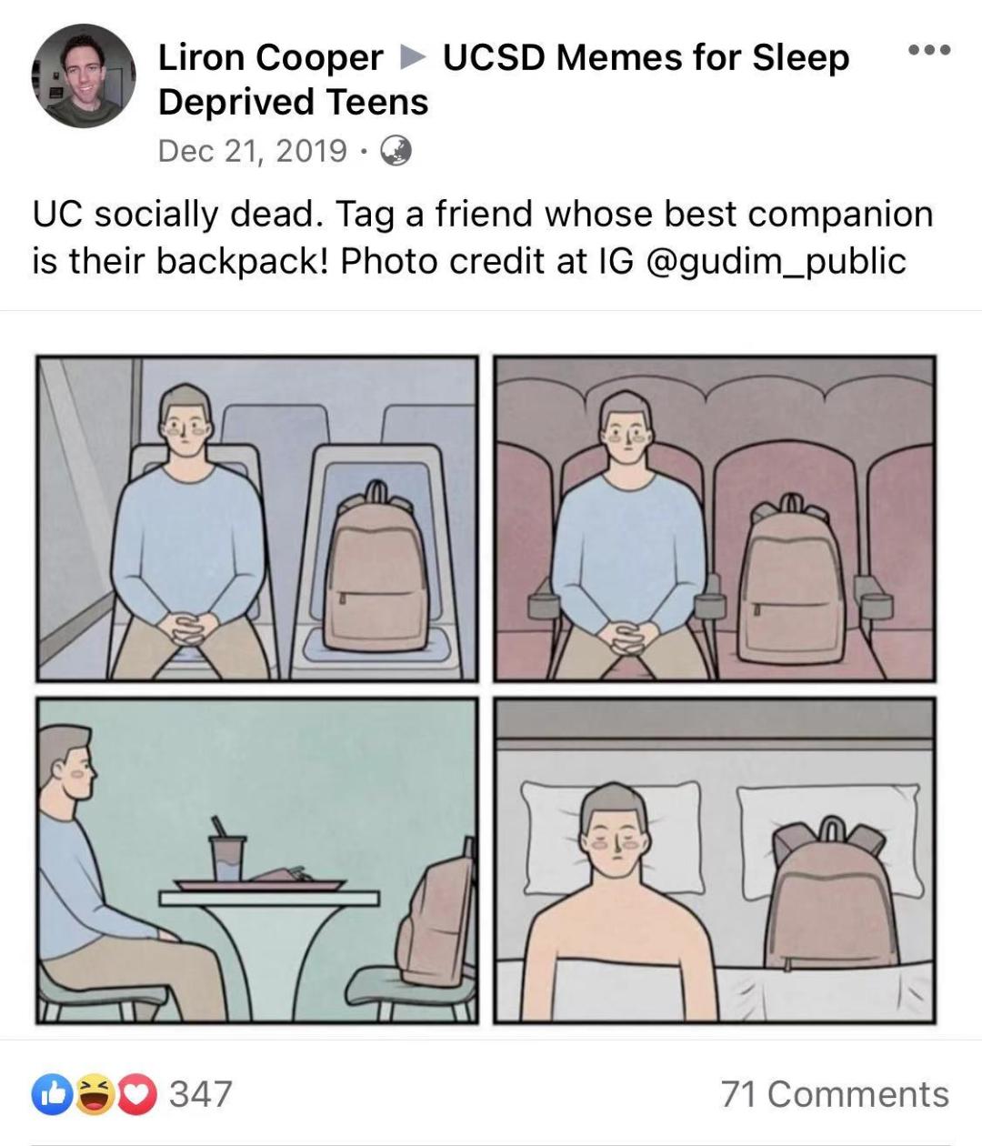 加州人最爱的UC三巨头之一，景美饭好理工牛，一般人真高攀不起