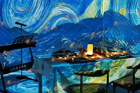 5d全息投影餐厅打造,全息投影光影餐厅