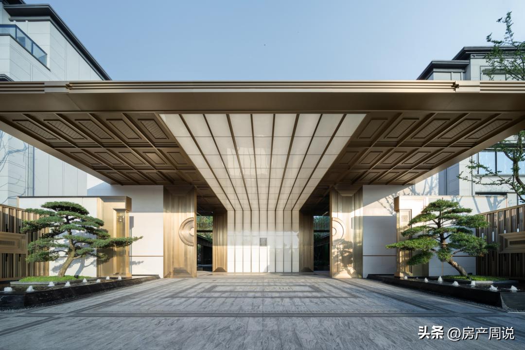 高档小区大门入口图片欣赏,高档小区大门入口门楼图