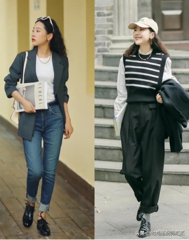 40岁女人无论穿裙子还是裤子,四五十岁的女人穿什么样的鞋子