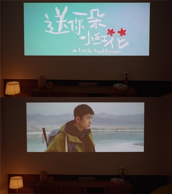 极米newz6x家用效果,极米newz6x放床头柜