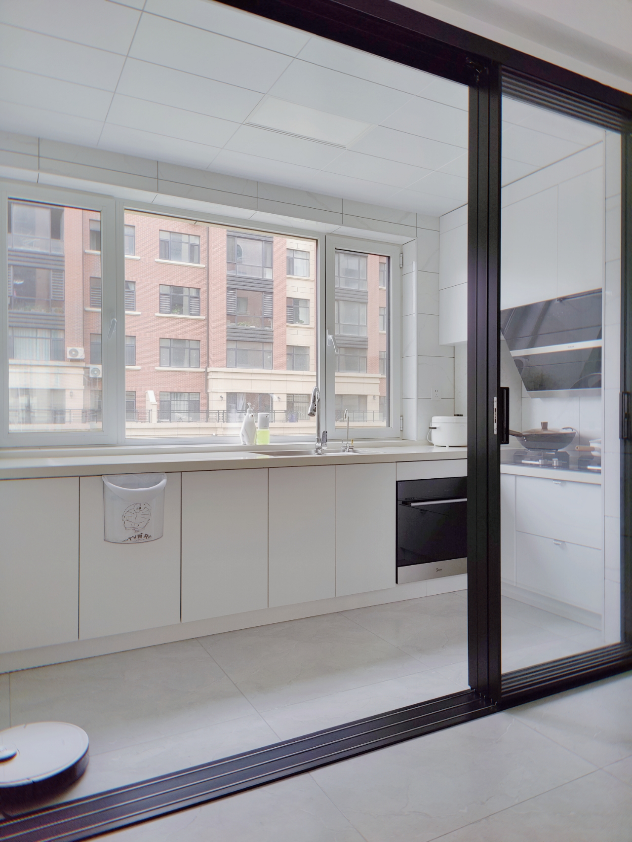 没有窗户的厨房布置,没有窗户的厨房装修效果图