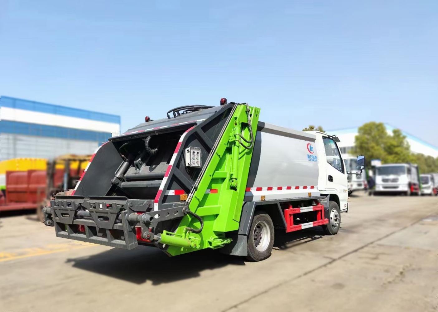 凯马压缩垃圾车操作视频,凯马压缩垃圾车参数配置