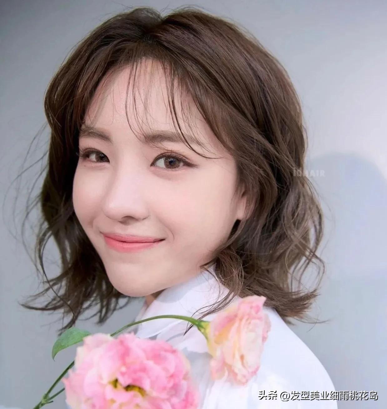 温柔蛋卷头,烫短蛋卷头