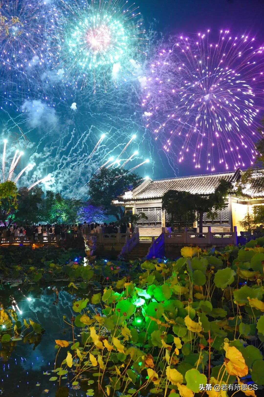 鼋头渚赏月看烟花,太湖鼋头渚烟花旅游攻略