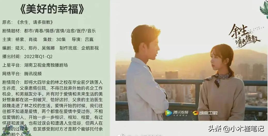 曝《余生》改名为《美好的幸福》，被嘲土味十足，网友并不看好