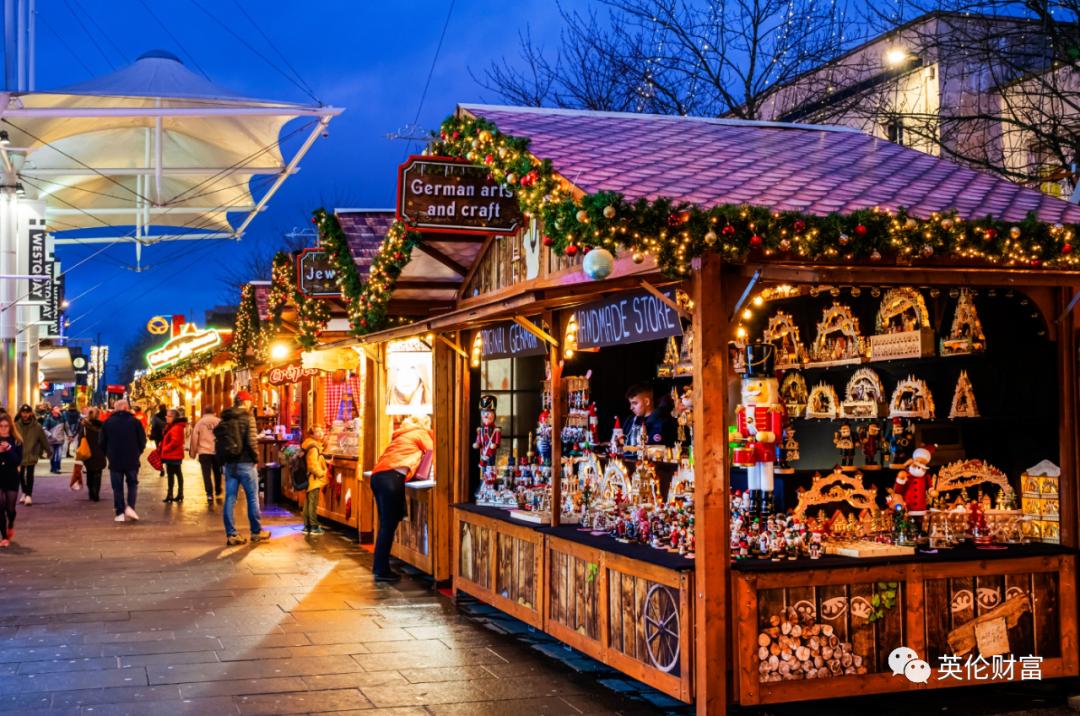 在英国圣诞节一定要打卡的地方,圣诞市集英国