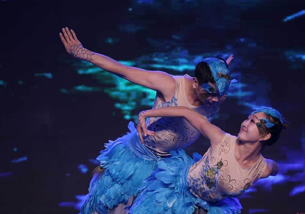 杨丽萍舞蹈再惹争议!女舞者手摸男伴私密部位,场面尴尬疑似低俗