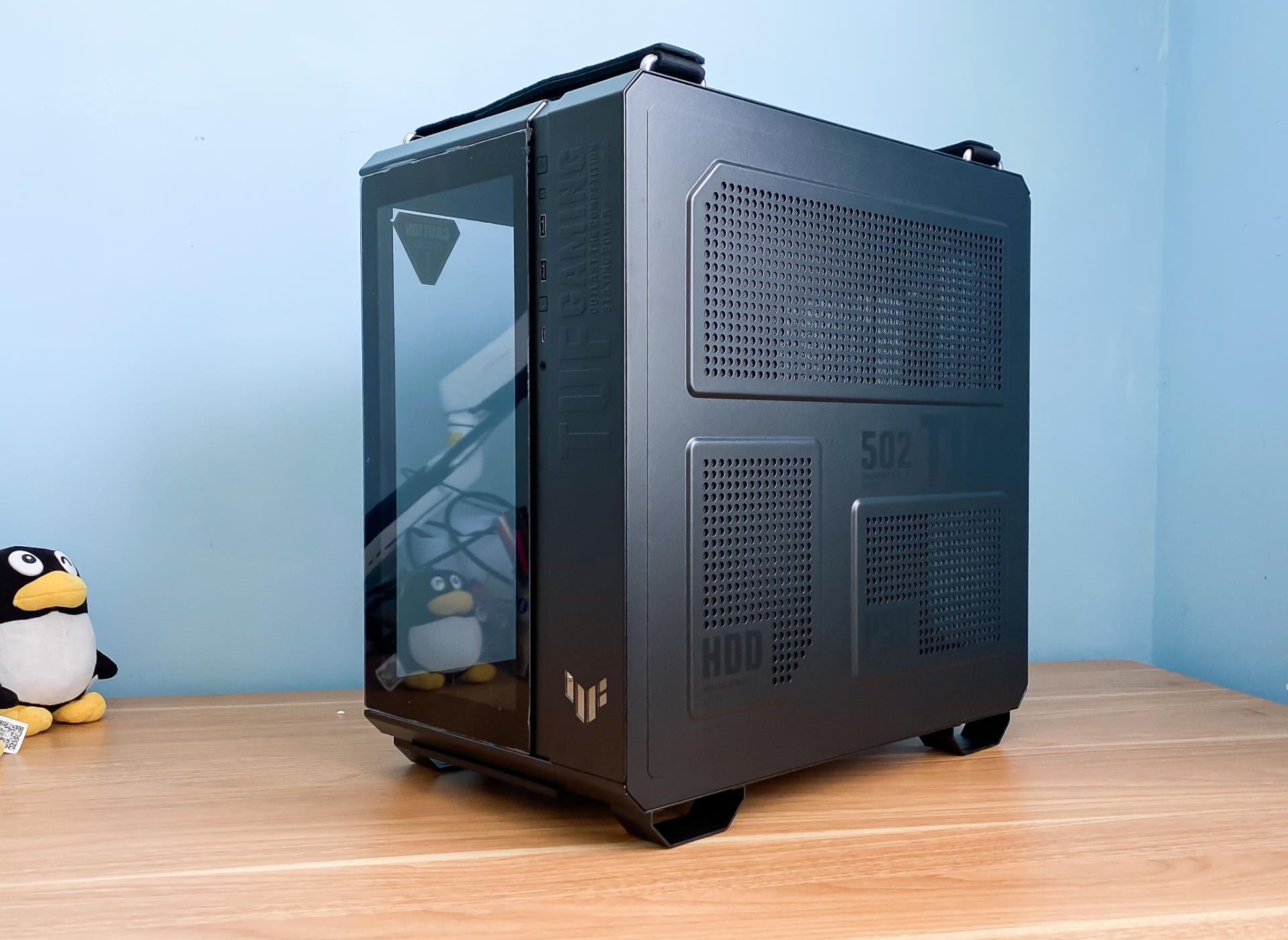 华硕tuf502机箱竖装教程,华硕tuf501机箱风道