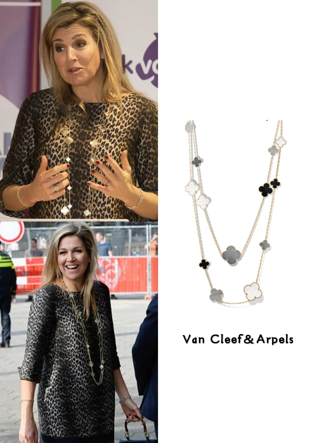 梵克雅宝双面黑白价格,梵克雅宝芭蕾舞胸针卡米拉