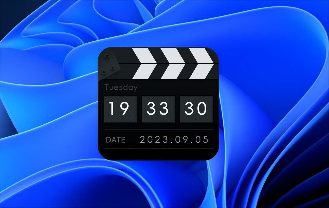 怎样弄好看的桌面,精致极简桌面时钟