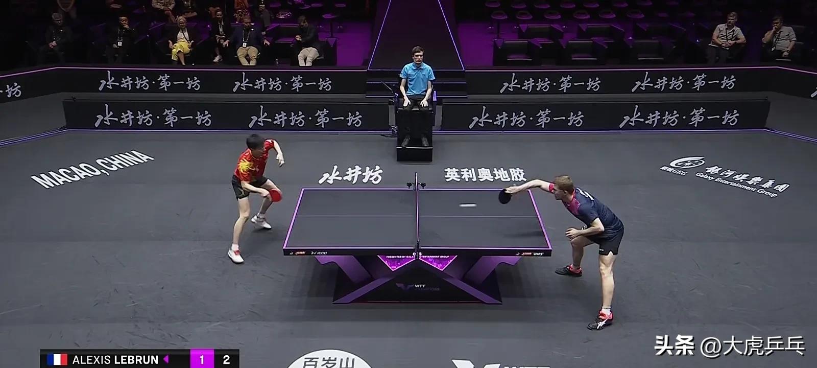 澳门马龙vs勒布伦完整版回放,wtt澳门冠军赛马龙vs勒布伦全程