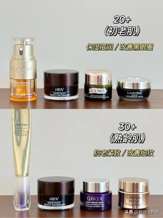 适合25-30岁的抗初老眼霜推荐,三十岁中性皮肤眼霜怎么选择