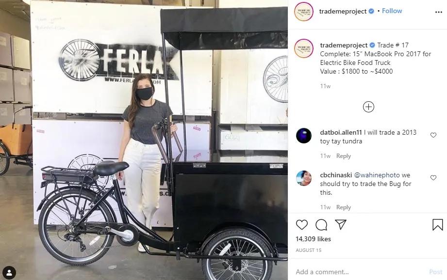 外国妹纸想用一个小发卡，跟别人换一栋房子，最后居然成功了