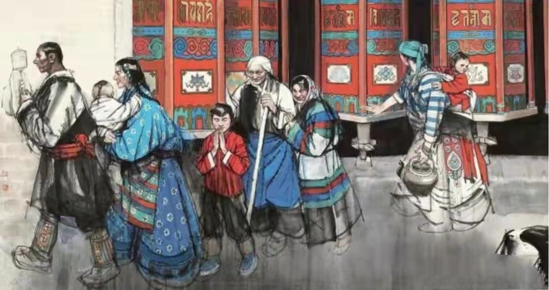 出家15年后还俗著名画家,画家出家十多年后卖了千万