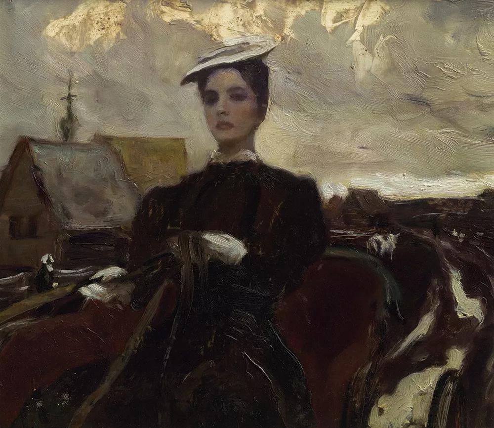 罗中立何多苓油画欣赏,何多苓人物油画教学视频