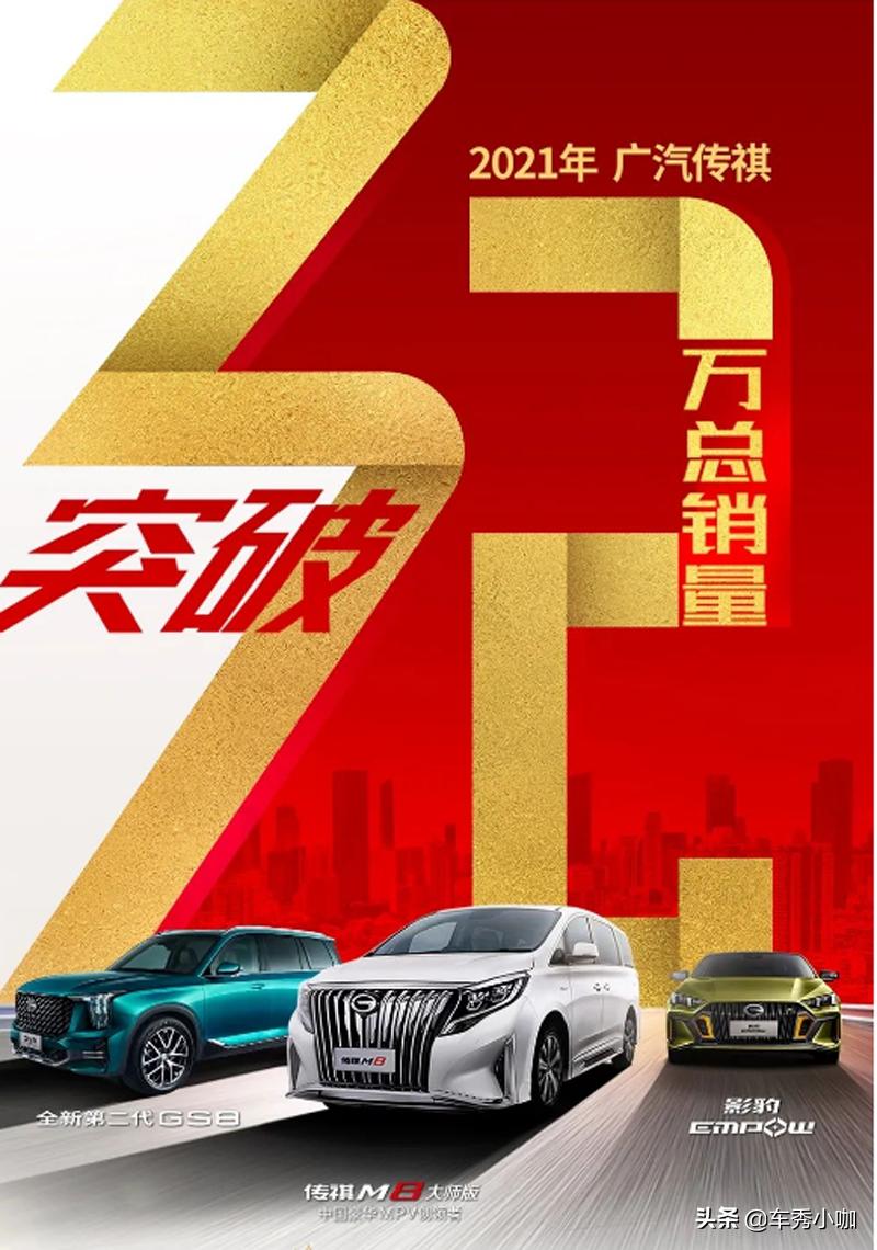 广汽传祺3月销量大增,广汽传祺全年销量榜最新