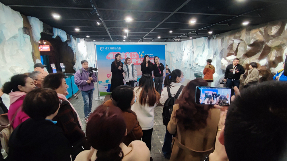 唱歌就能赢门票哈尔滨极地公园“唱响黑龙江·免费游极地”火热进行中