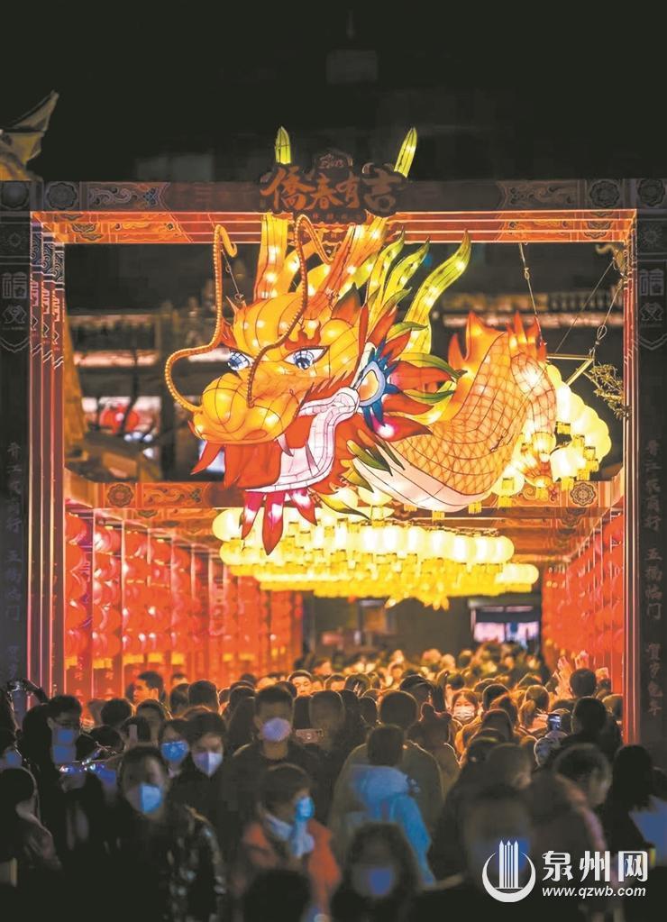 元宵佳节赏花灯,泉州阳光光明城元宵灯会