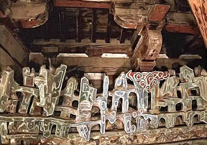 佛光寺梁思成视频,梁思成在佛光寺照片