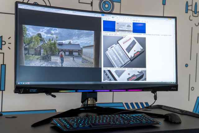 imax巨幕电影厅玩ps5,msi27英寸显示器测评