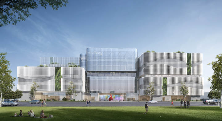 无边泳池、彩虹跑道、滑冰场都会有浙江全民健身中心正式开工