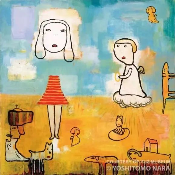 奈良美智情绪表达,奈良美智眯眯眼