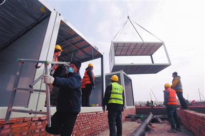 沈阳方舱医院建设过程,沈阳方舱健康驿站
